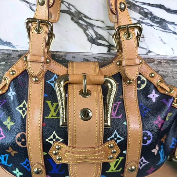 Louis Vuitton Black Murakami Theda bag - Picture 7 of 9